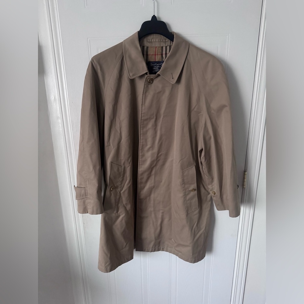 Burberry Vintage Beige Trench Coat Size 54 Burberry’s